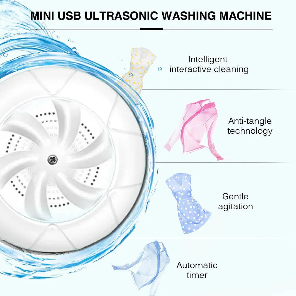 غسالة صغيرة 2 في 1 {2 in 1 Mini Washing Machine}